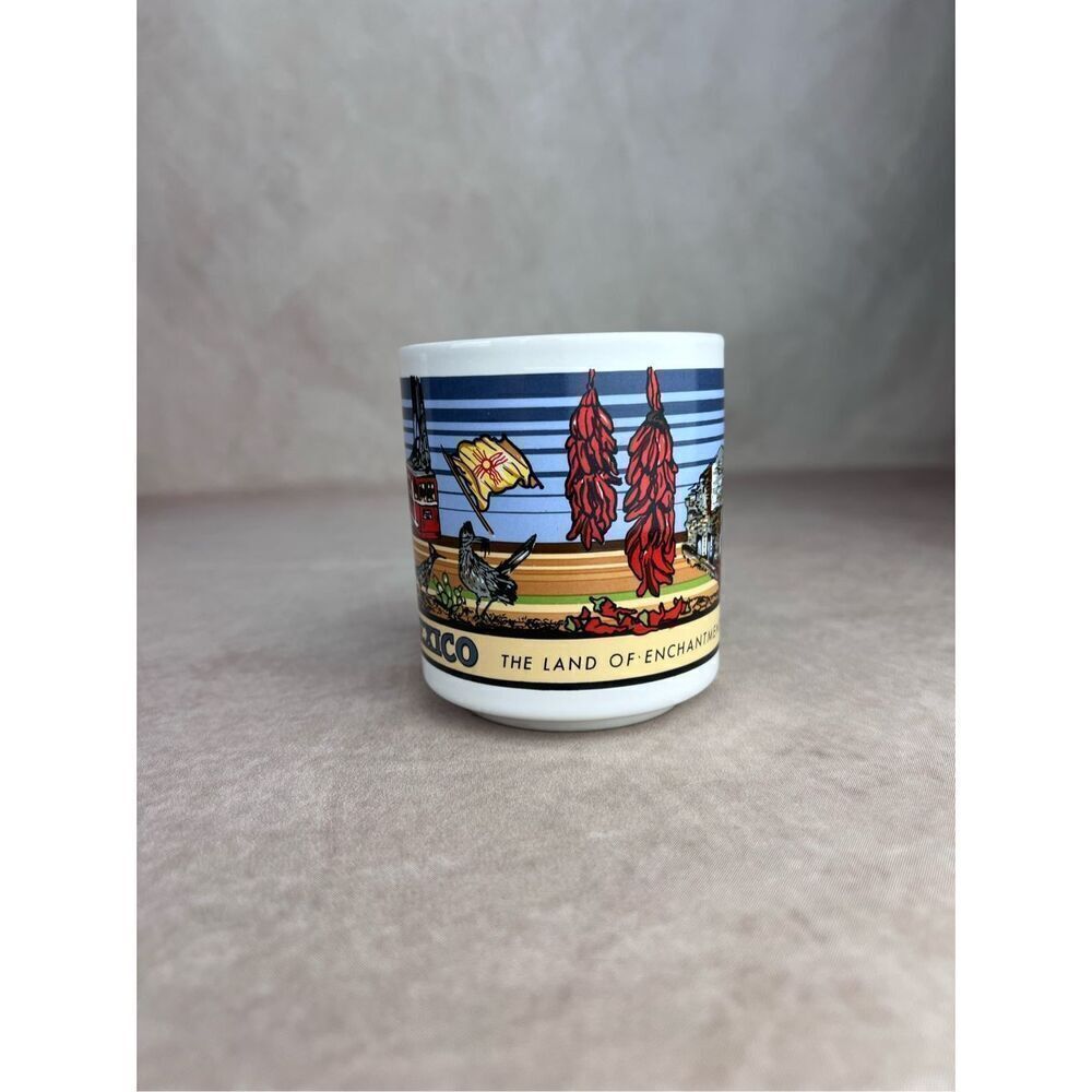 Vintage 1986 New Mexico State Coffee Mug Cowboy Western - Picture 4 of 9